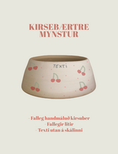 Load image into Gallery viewer, Hundaskál með texta - Fyrir hunda með síð eyru
