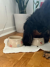 Load image into Gallery viewer, Hundaskál með texta - Fyrir hunda með síð eyru